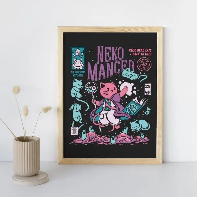 Poster giapponese di Nekomancer - A3