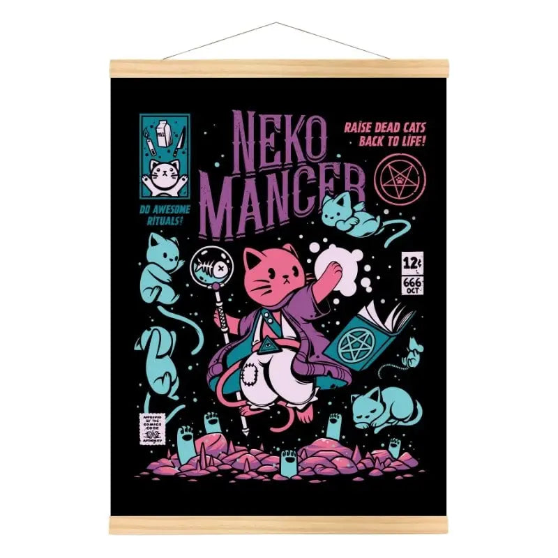 Poster giapponese di Nekomancer - A3