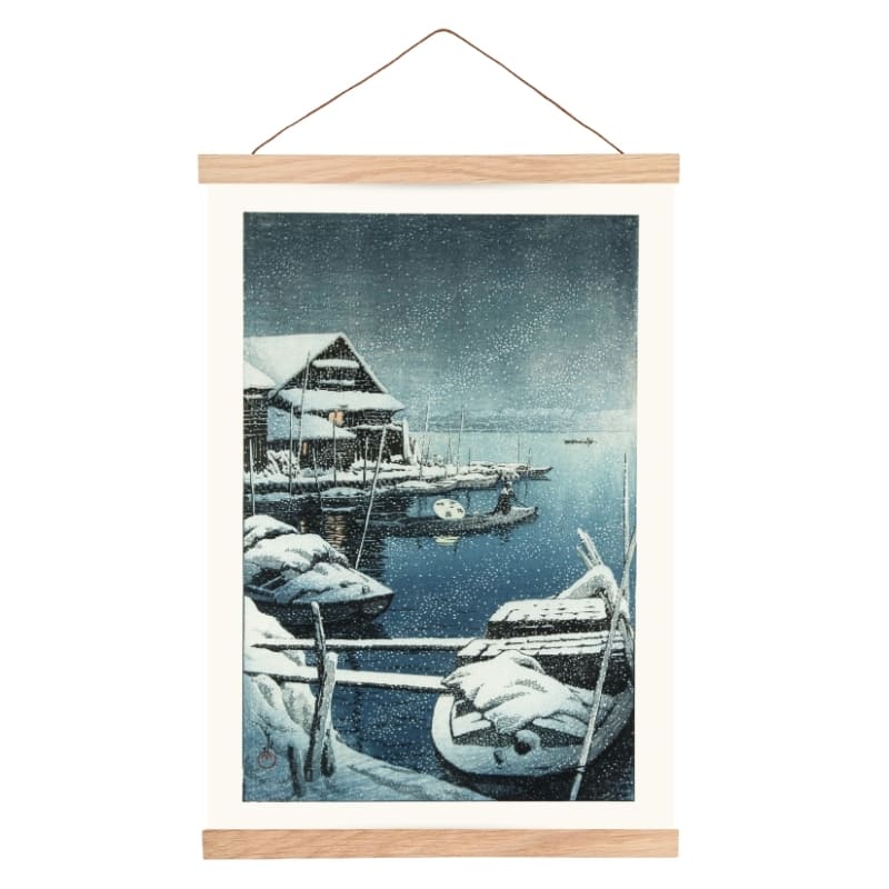 Poster Neve giapponese a Mukojima - A3