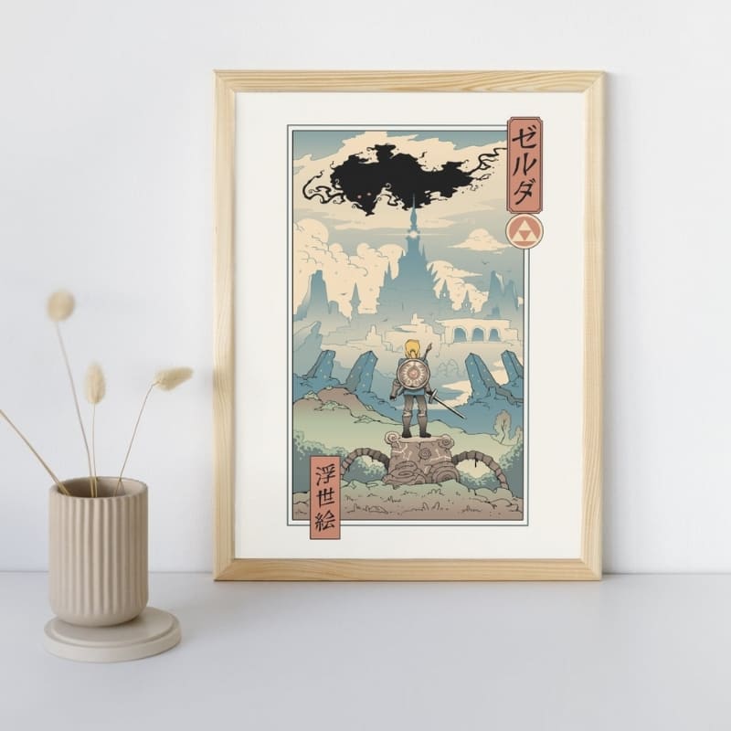 Poster giapponese Ukiyo-e Legend - A3