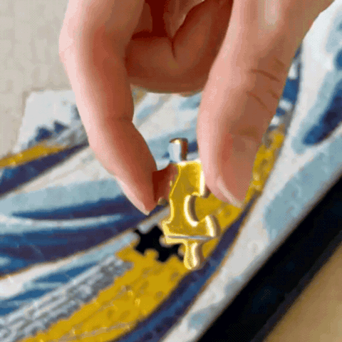 Puzzle La Grande Onda di Kanagawa - 1000 Pezzi