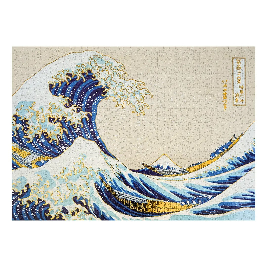 Puzzle La Grande Onda di Kanagawa - 1000 Pezzi