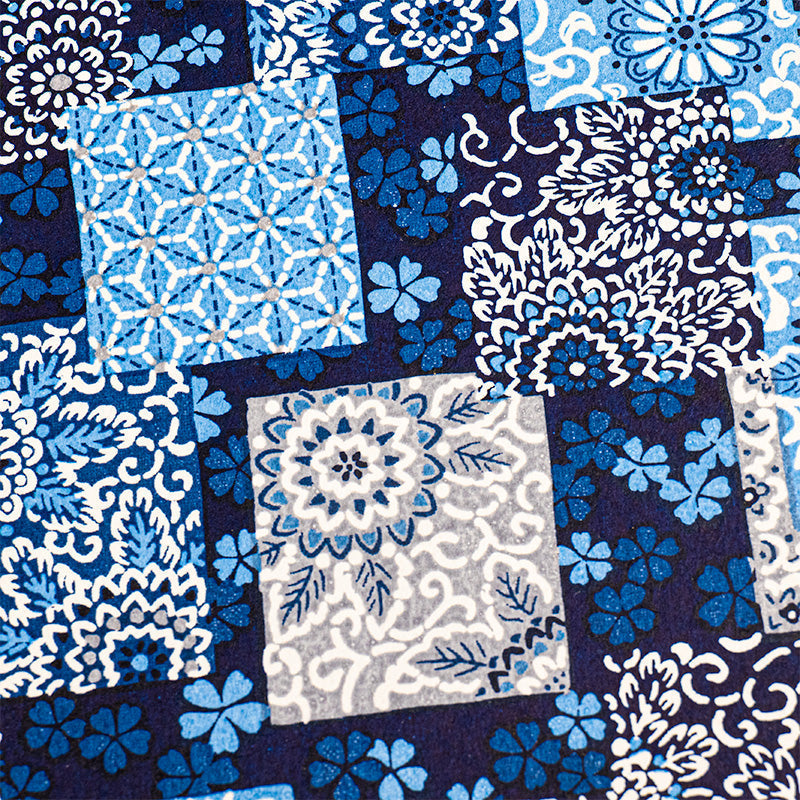Quaderno giapponese Goshuin Mino Washi Indigo