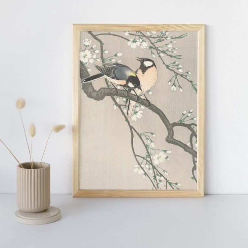 Ramo di ciliegio giapponese - A3