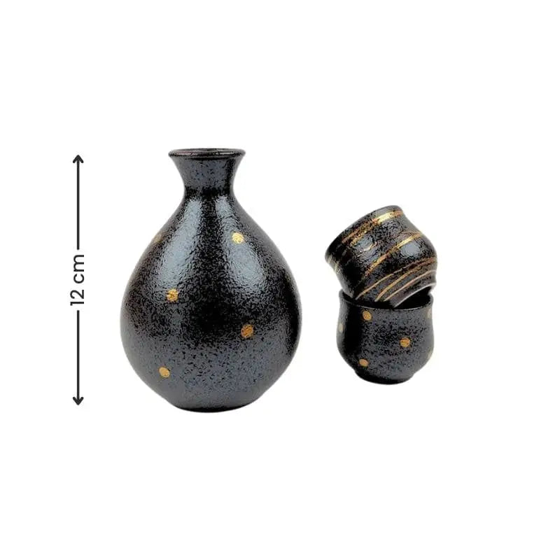 Servizio di sake giapponese artigianale