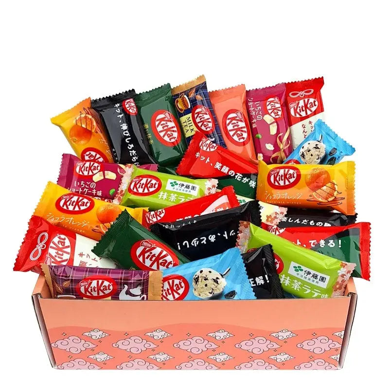 Scatola 44 Mini KitKat giapponesi