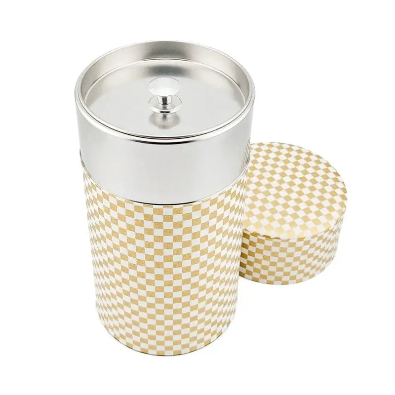 Scatola da tè giapponese Damier Doré