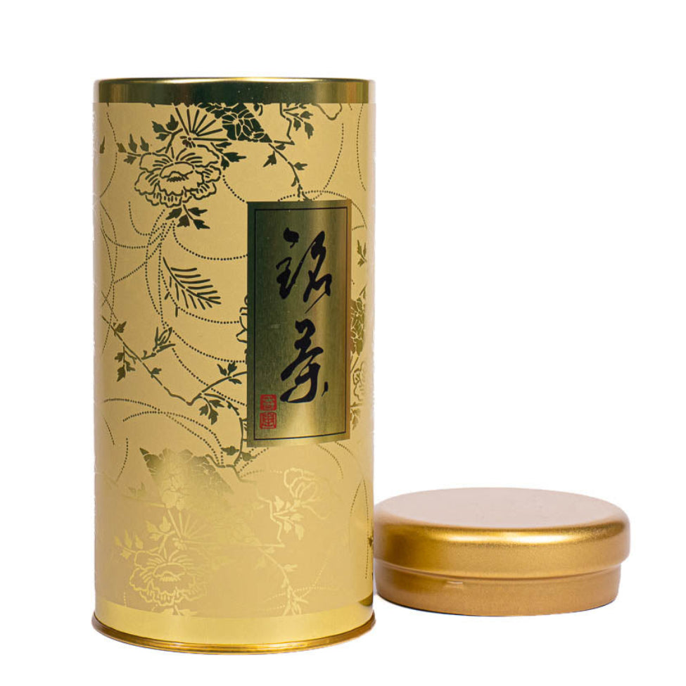 Scatola da Tè Giapponese in Metallo - Gentaku Oro