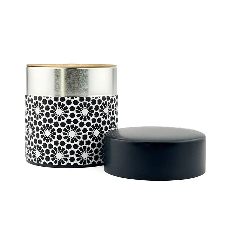 Scatola da tè giapponese Kuro Kiku