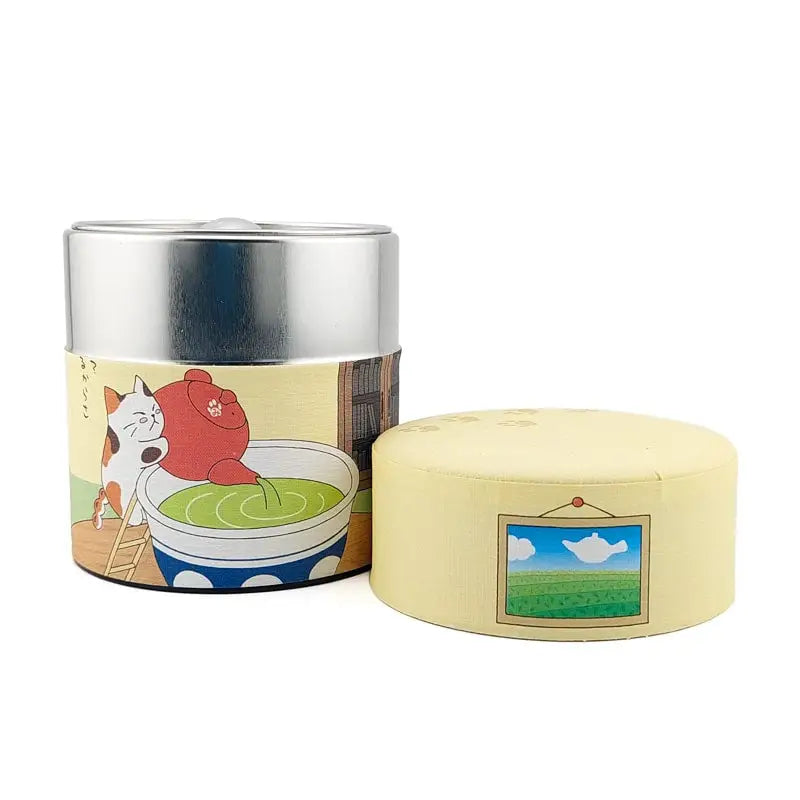 Scatola da tè giapponese Tea Cat