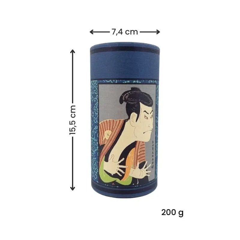 Scatola da tè giapponese Ukiyo-e