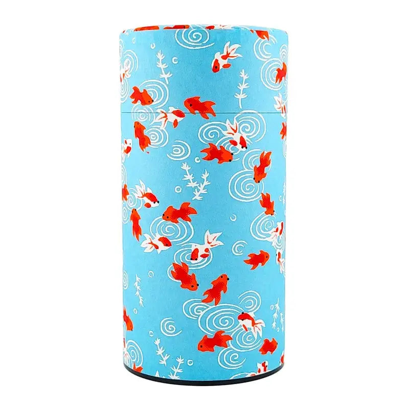 Scatola da tè giapponese Washi Kingyo