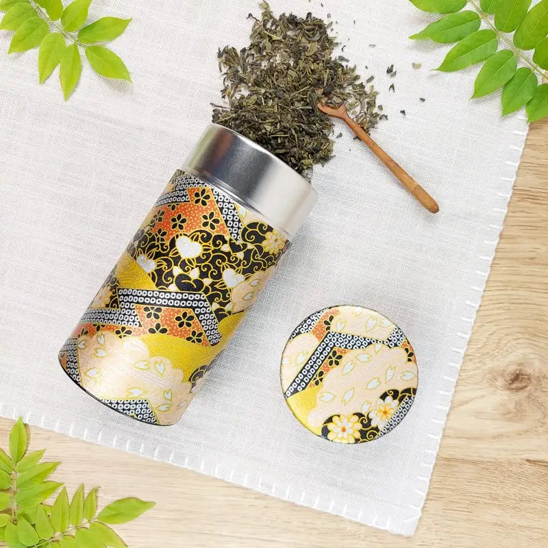 Scatola da tè giapponese Washi Luxe