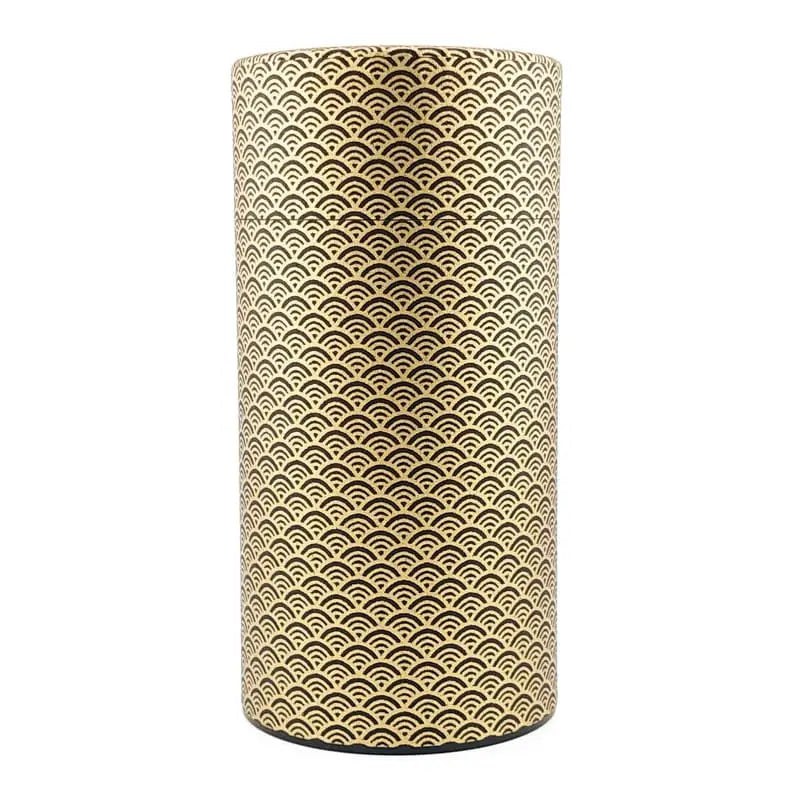 Scatola da tè giapponese Washi Seigaiha