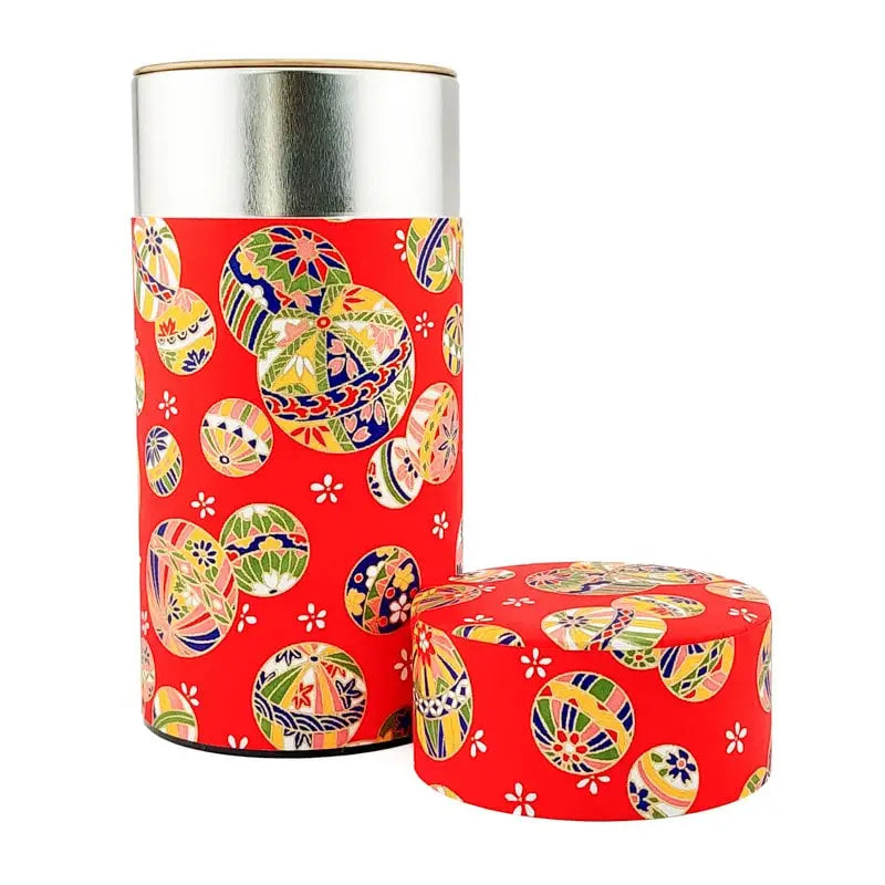 Scatola da tè giapponese Washi Temari
