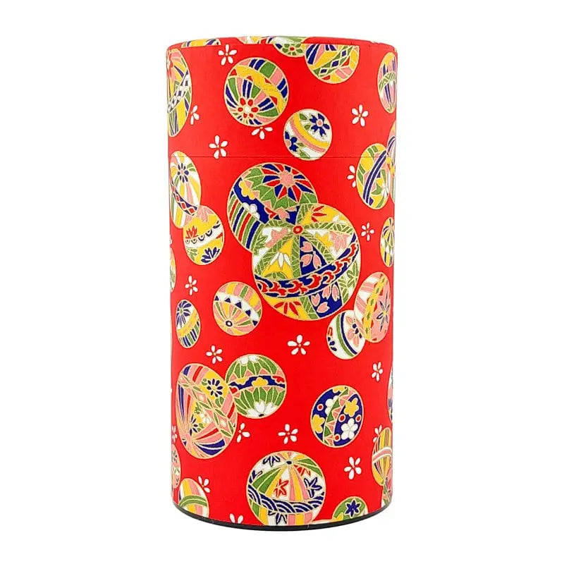 Scatola da tè giapponese Washi Temari