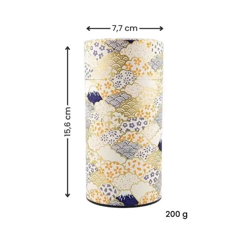Scatola da tè giapponese Yuzen Washi