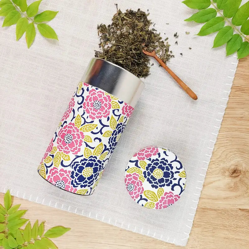 Scatola da tè Washi viola