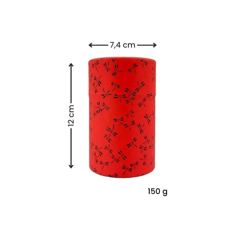 Scatola di tè sfuso Red Dragonfly