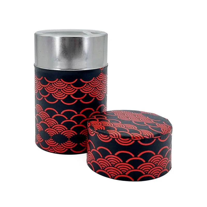 Scatola di tè sfuso Seigaiha