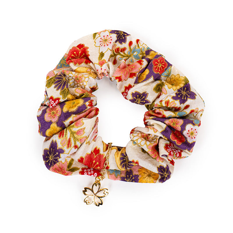Scrunchie Giapponese Bianco