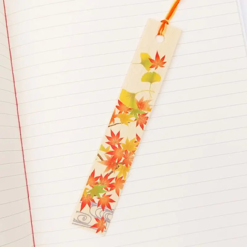 Segnalibro Foglie d'autunno giapponesi