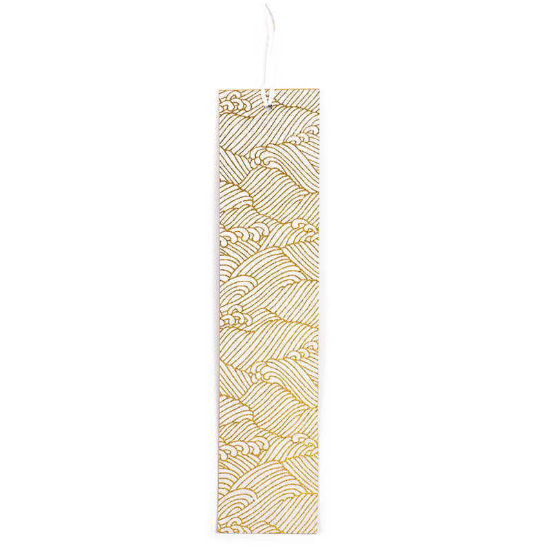 Segnalibro giapponese Mino Washi White Wave