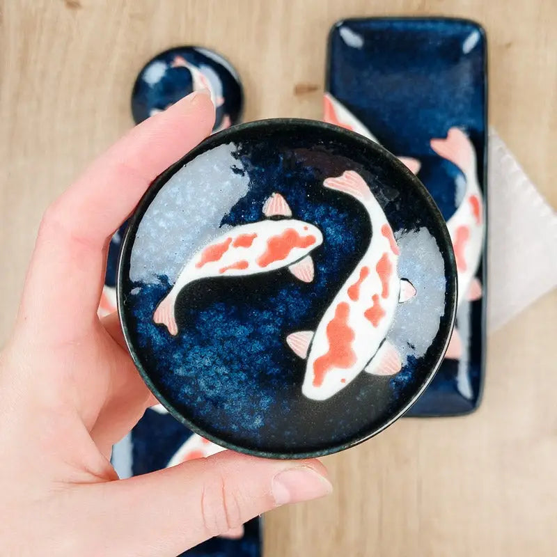 Set di piatti da sushi giapponese