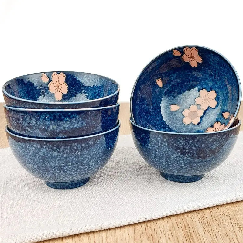 Set di 5 ciotole giapponesi Sakura