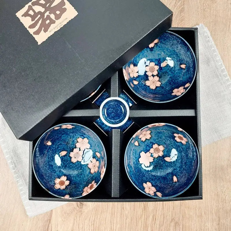 Set di 5 ciotole giapponesi Sakura
