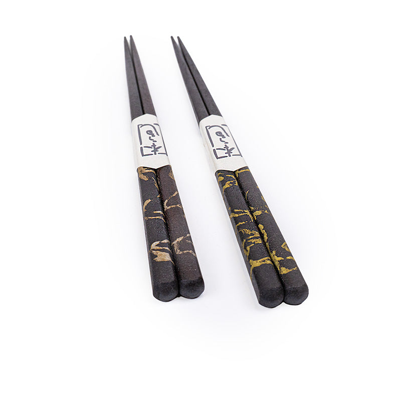 Set Bacchette Giapponesi - Ebano Laccato