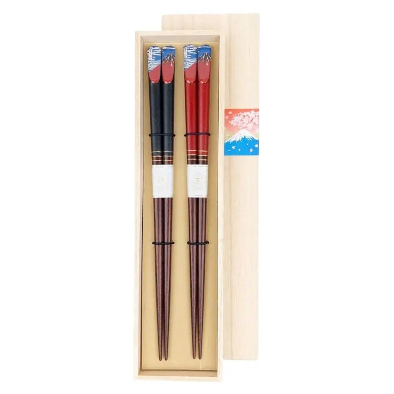 Set di bacchette Mont Fuji Red