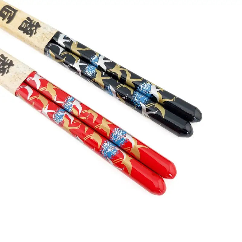 Set di bacchette giapponesi Tsuru