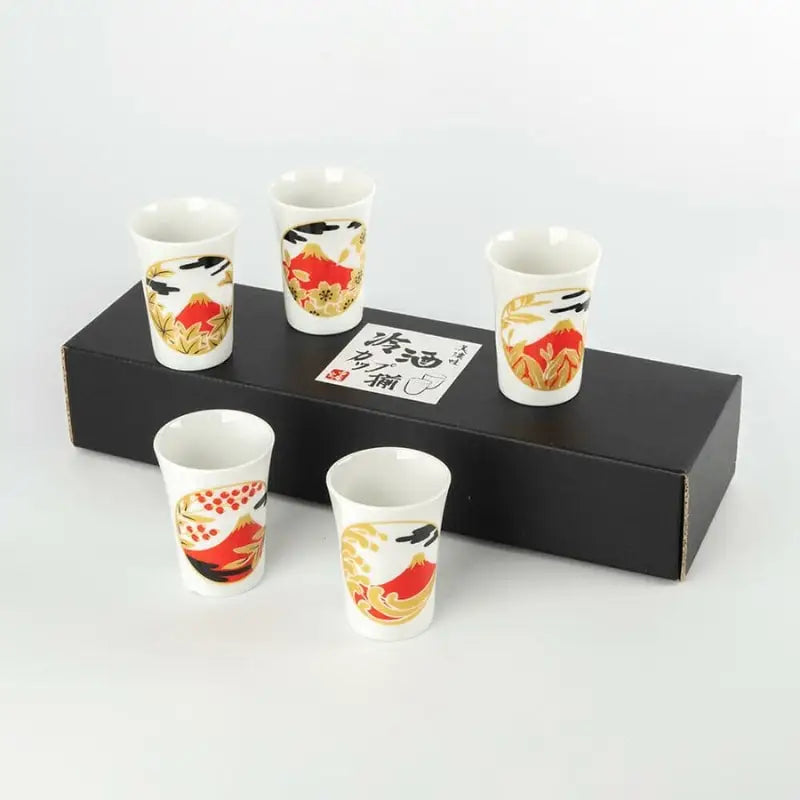 Set di bicchieri da sake Fujisan