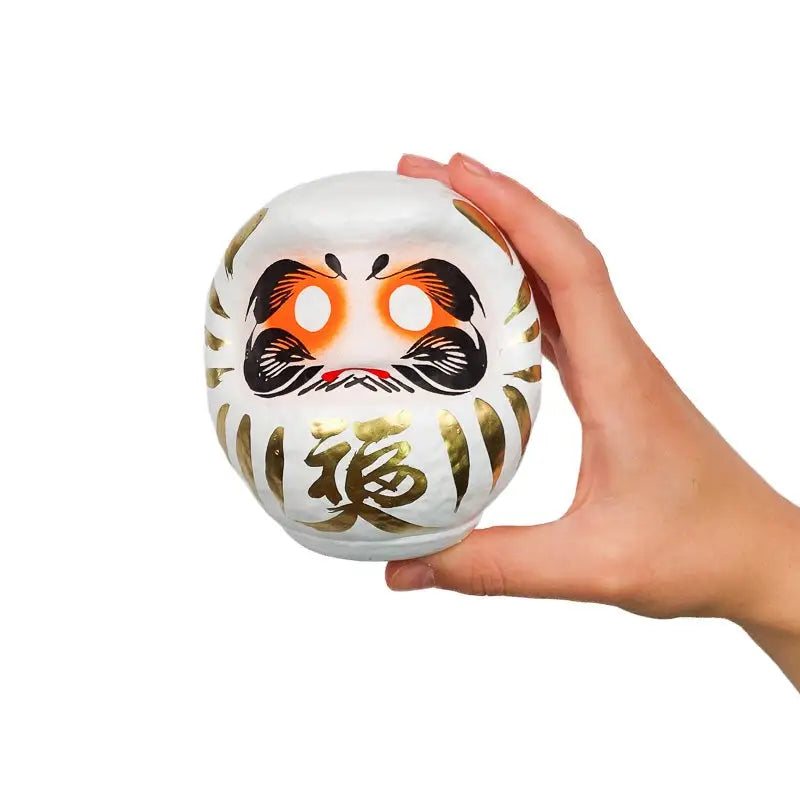 Set di 4 Daruma grandi - 12 cm