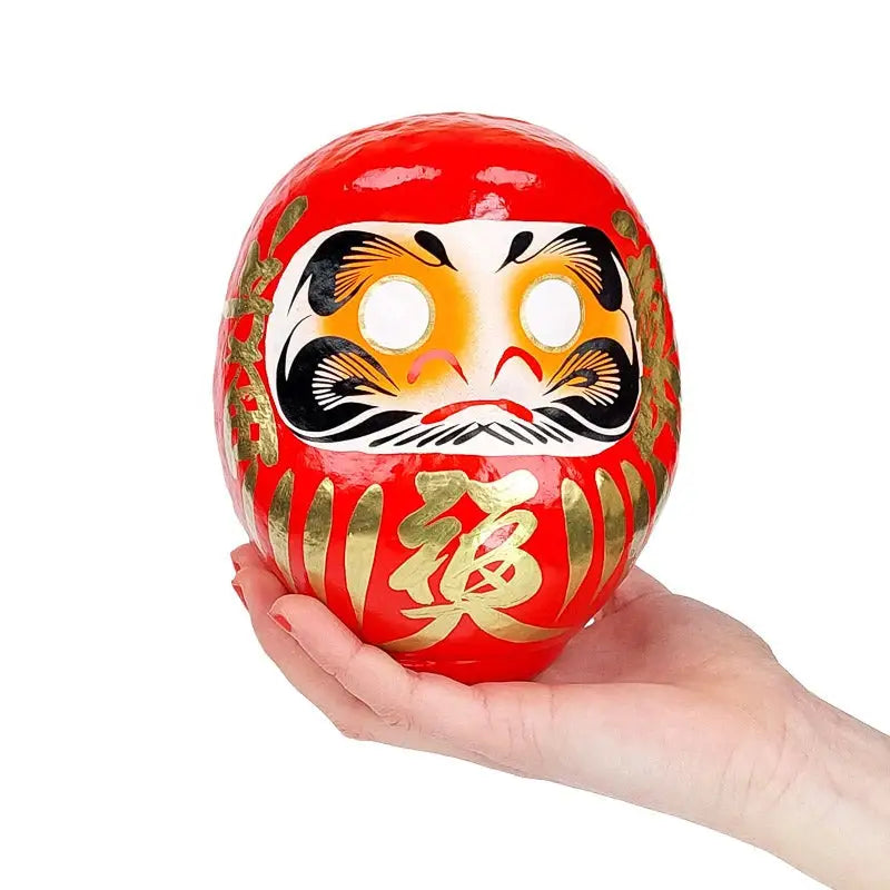 Set di 4 Daruma grandi - 15 cm