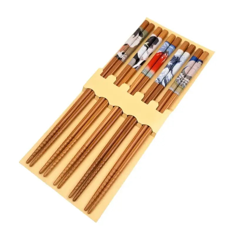 Set di bacchette giapponesi Ukiyo e