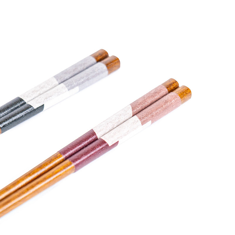 Set di bacchette giapponesi Uzumaki e supporti