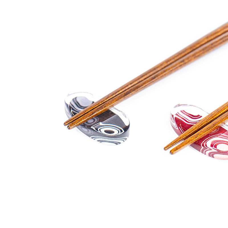 Set di bacchette giapponesi Uzumaki e supporti
