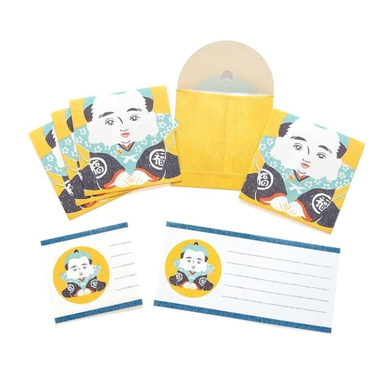 Set di carta da lettere Pochibumi Fukusuke