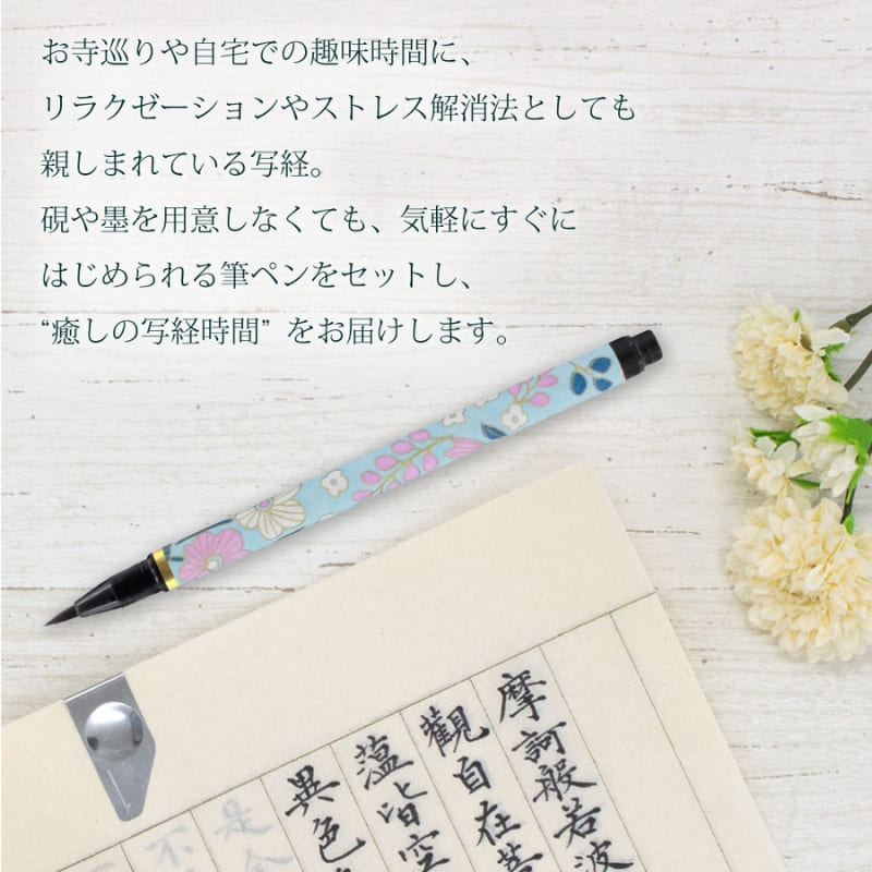 Set di copie Sutra con penna a pennello Hana