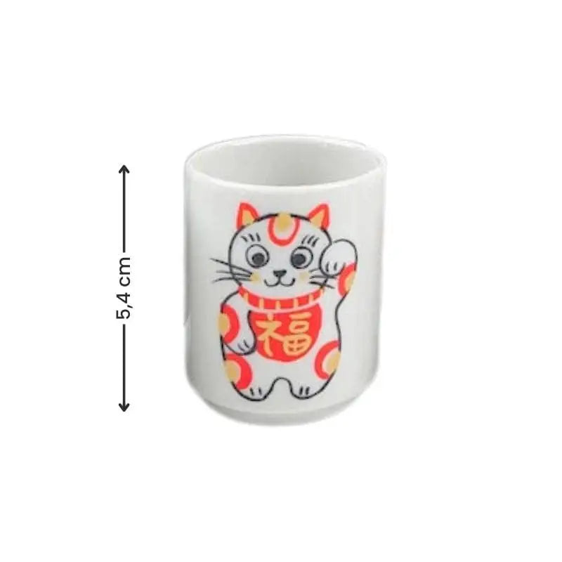 Set di bicchieri da sake Maneki Neko