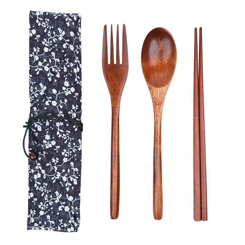 Set Posate Giapponesi - Legno