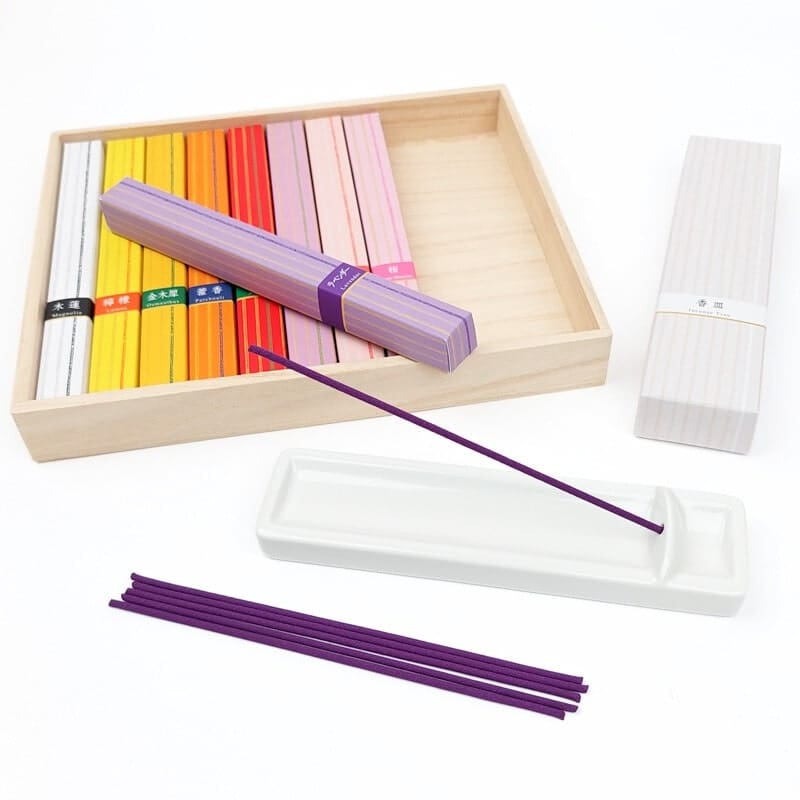 Set regalo di incenso giapponese superiore