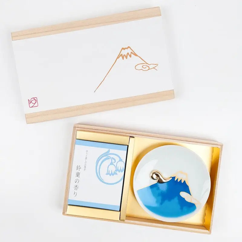 Set regalo di incenso giapponese del Monte Fuji