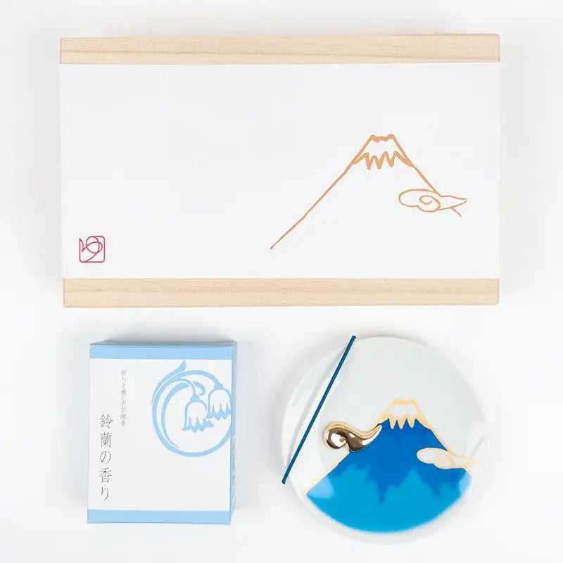 Set regalo di incenso giapponese del Monte Fuji