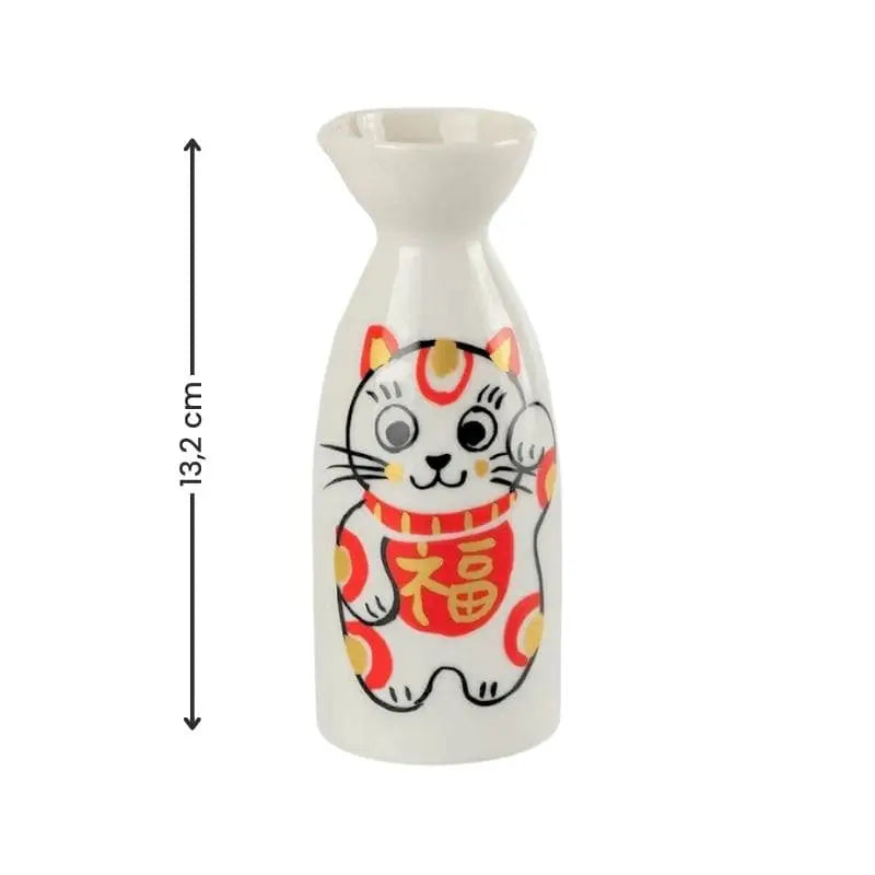 Set di sake Maneki Neko