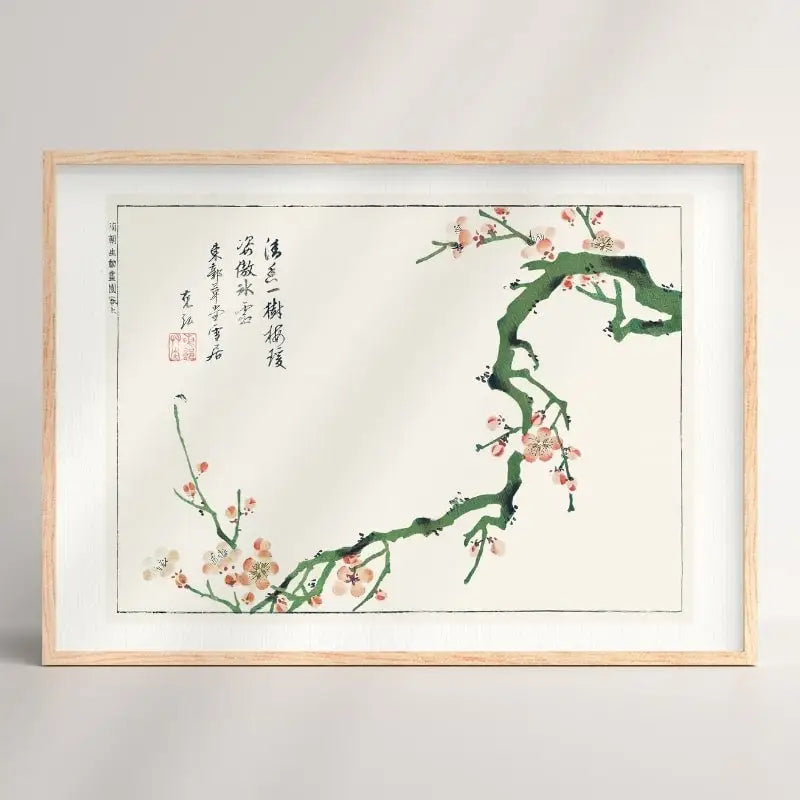 Stampa giapponese Ume no Eda - A3