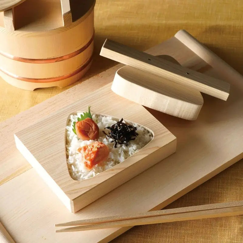 Stampo Onigiri XL Legno di cipresso