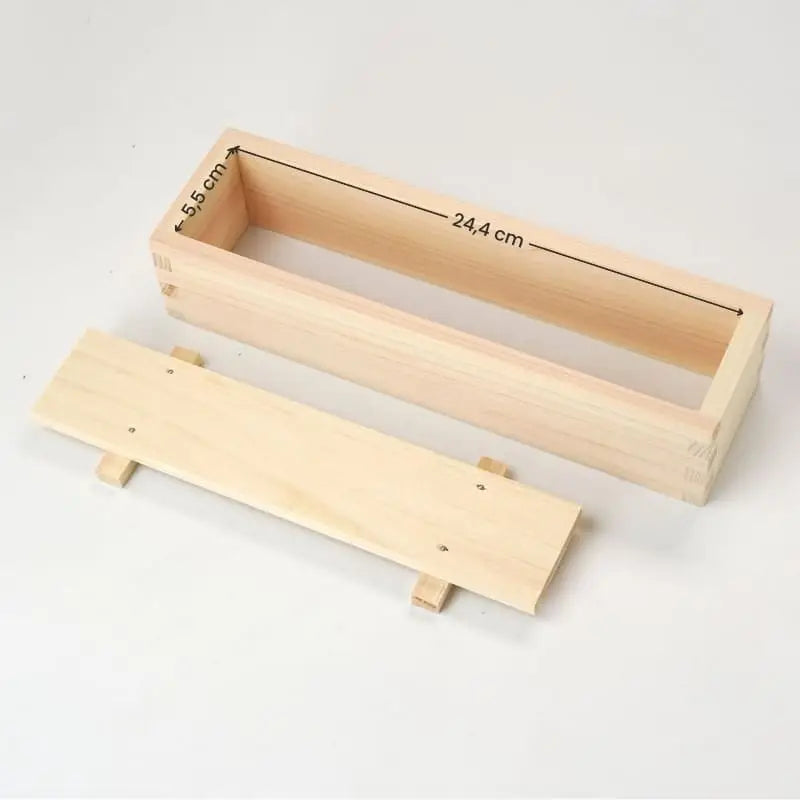 Stampo per sushi Hinoki e tappetino in bambù